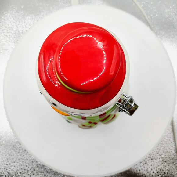 Boston Warehouse Snowman Ceramic Canister Holiday Kitchen Décor - Picture 5 of 12